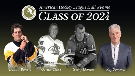 The AHL names the 2024 Hall of Fame Class