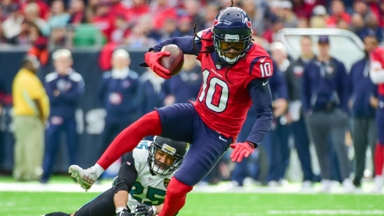 #20 Overall, DeAndre Hopkins, Tennessee Titans, #3 Wide Receiver