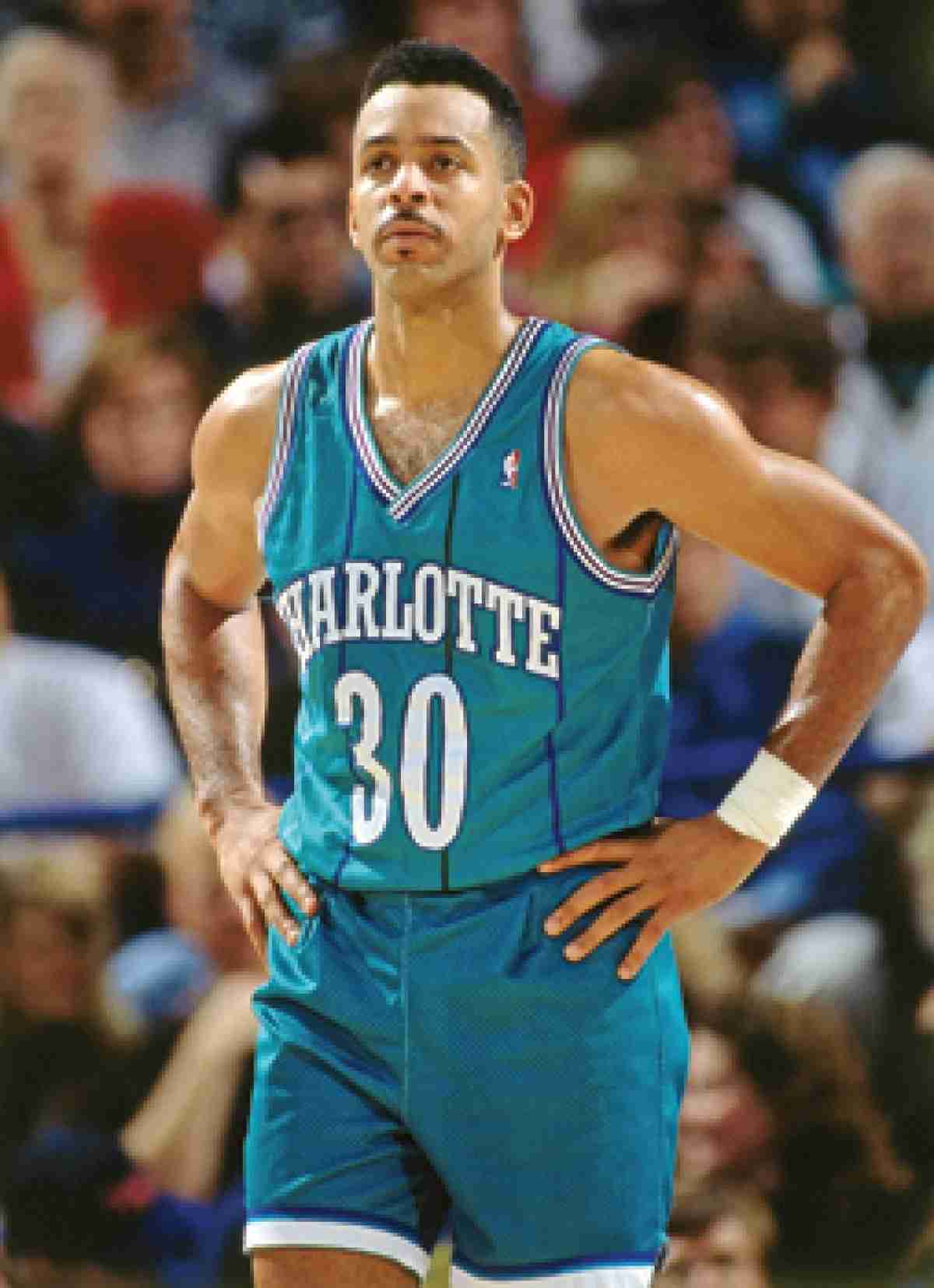 charlotte hornets dell curry jersey