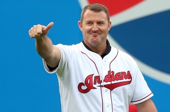 The Cleveland Indians retired Jim Thome&#039;s number 25