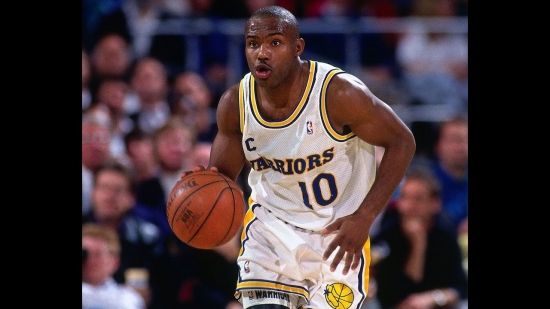 Tim Hardaway and the Golden State Warriors Retired Numbers