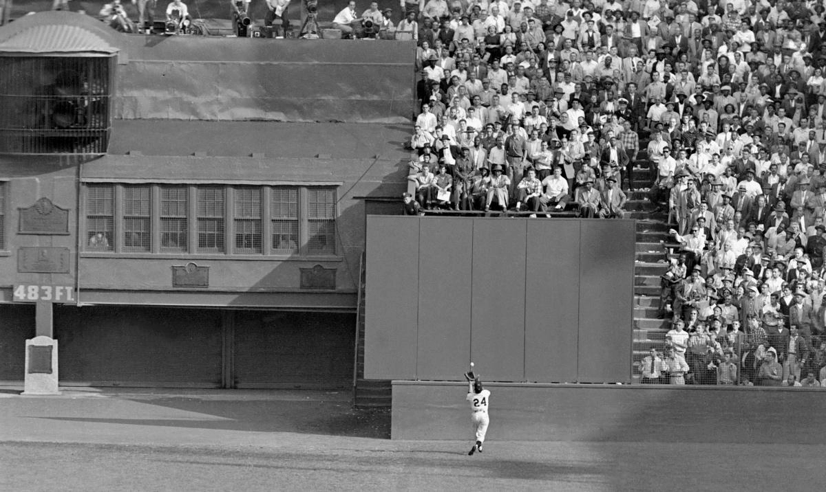 Willie Mays 1954 World Series Catch