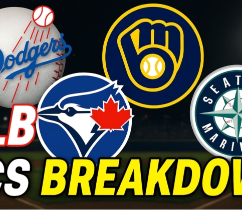 MLB LCS Breakdown: Dodgers vs Brewers, Jays vs Mariners + World Series Wildcards!