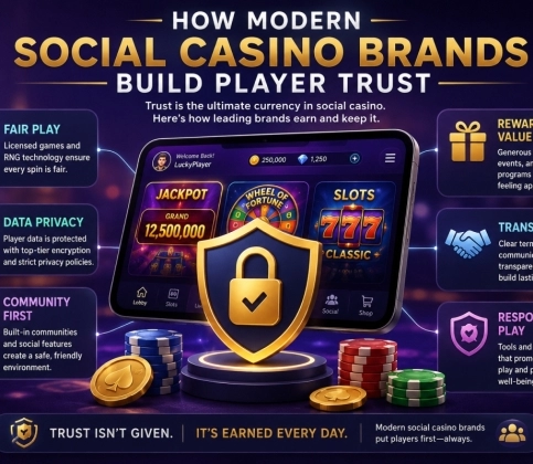 How Modern Social Casino Brands Build Player Trust