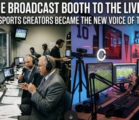 From the Broadcast Booth to the Live Stream: How Sports Creators Became the New Voice of the Fan