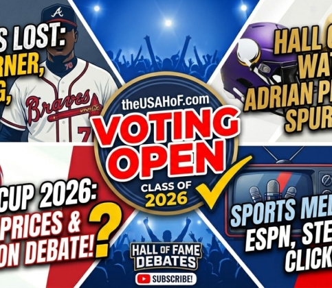 Ted Turner &amp; Bobby Cox Tributes, World Cup 2026 Drama, Adrian Peterson RoH