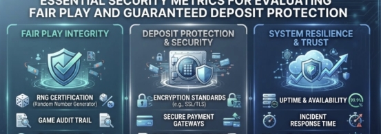 Essential Security Metrics for Evaluating Fair Play and Guaranteed Deposit Protection