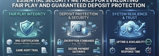 Essential Security Metrics for Evaluating Fair Play and Guaranteed Deposit Protection