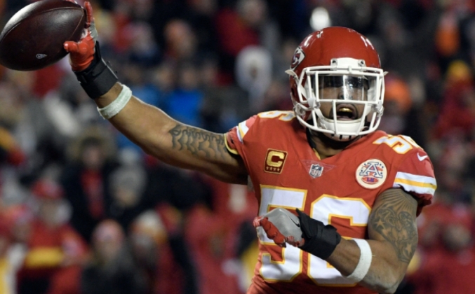 Derrick Johnson named to the Kansas City Chiefs Hall of Fame