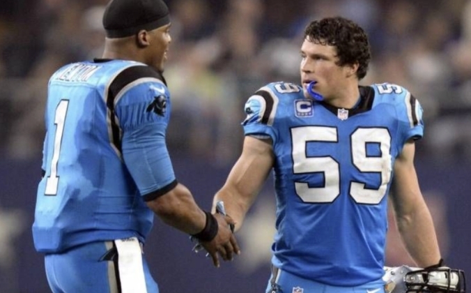 Luke Kuechly believes Cam Newton should be in the Pro Football Hall of Fame