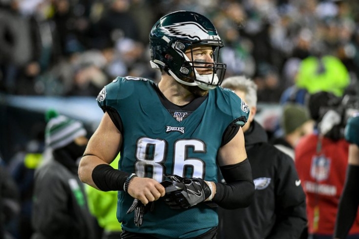 #105 Overall, Zach Ertz, Washington Commanders, #5 Tight End