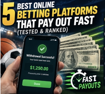 5 Best Online Betting Platforms That Pay Out Fast (Tested &amp; Ranked)