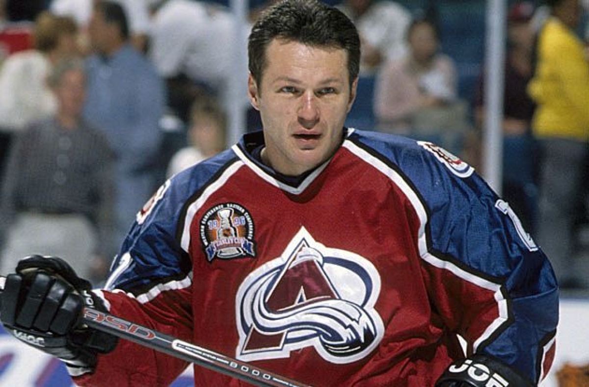 Claude Lemieux 1996 Colorado Avalanche Away Throwback NHL Hockey Jersey