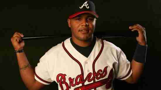 Andruw Jones enters the Atlanta Braves HOF