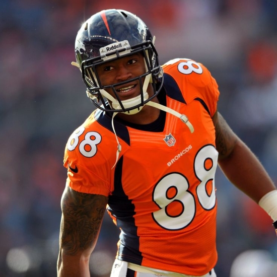 Demaryius Thomas named to the Denver Broncos Ring of Fame