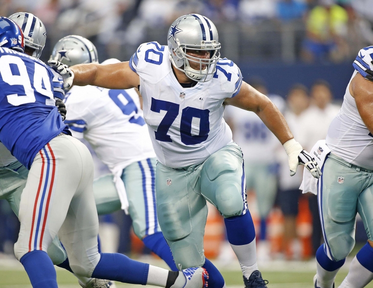 #4 Overall, Zack Martin, Dallas Cowboys, Right Guard, #1 Offensive Lineman