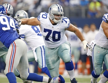 #4 Overall, Zack Martin, Dallas Cowboys, Right Guard, #1 Offensive Lineman