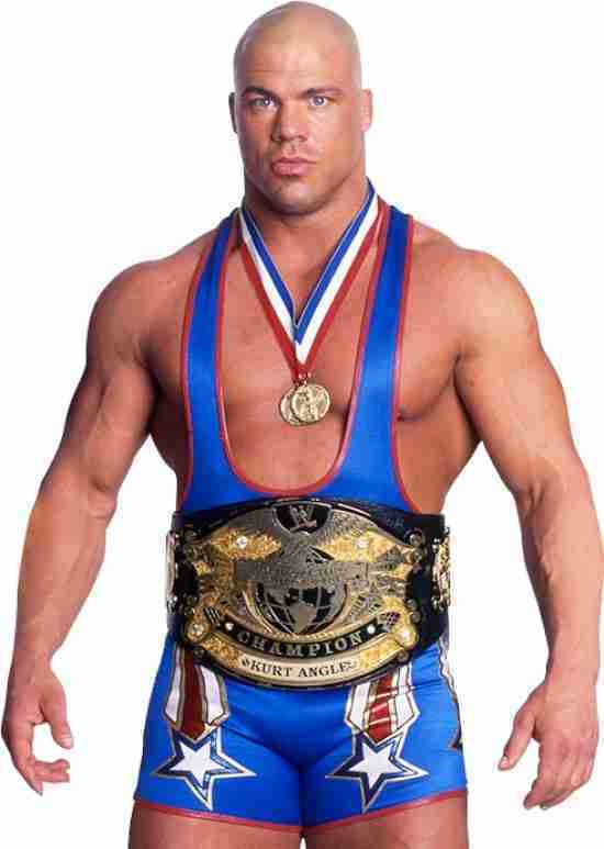 Kurt Angle to the WWE HOF