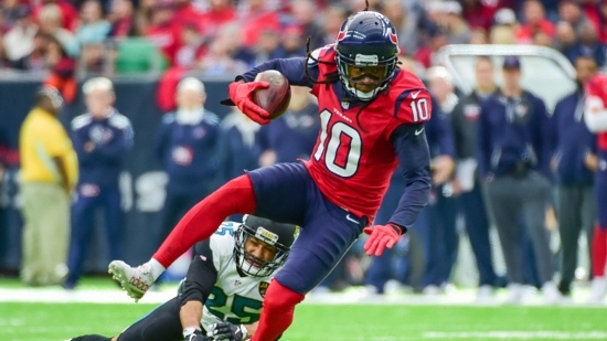 #24 Overall, DeAndre Hopkins, Tennessee Titans, #4 Wide Receiver