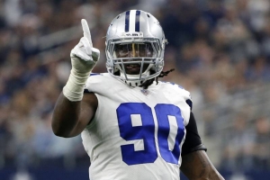 #111 Overall, DeMarcus Lawrence, Dallas Cowboys, Defensive End, #17 Defensive Lineman