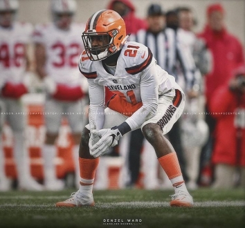 #128 Overall, Denzel Ward, Cleveland Browns, #11 Cornerback