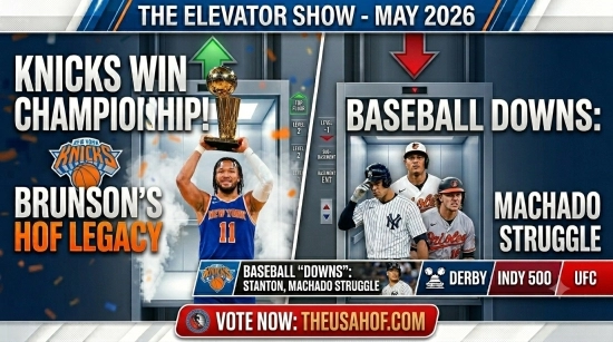 ?? The Elevator Show: Knicks &amp; Hurricanes HOF Cases, Baseball Slumps &amp; WWE Curses!