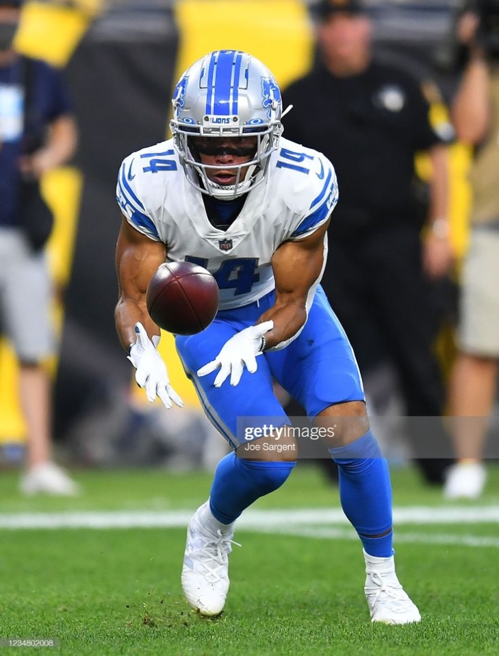 #144 Overall, Amon-Ra St. Brown, Detroit Lions, #20 Wide Receiver