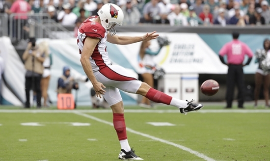 #109 Overall, Andy Lee:  Arizona Cardinals, Punter, #6 Special Teams