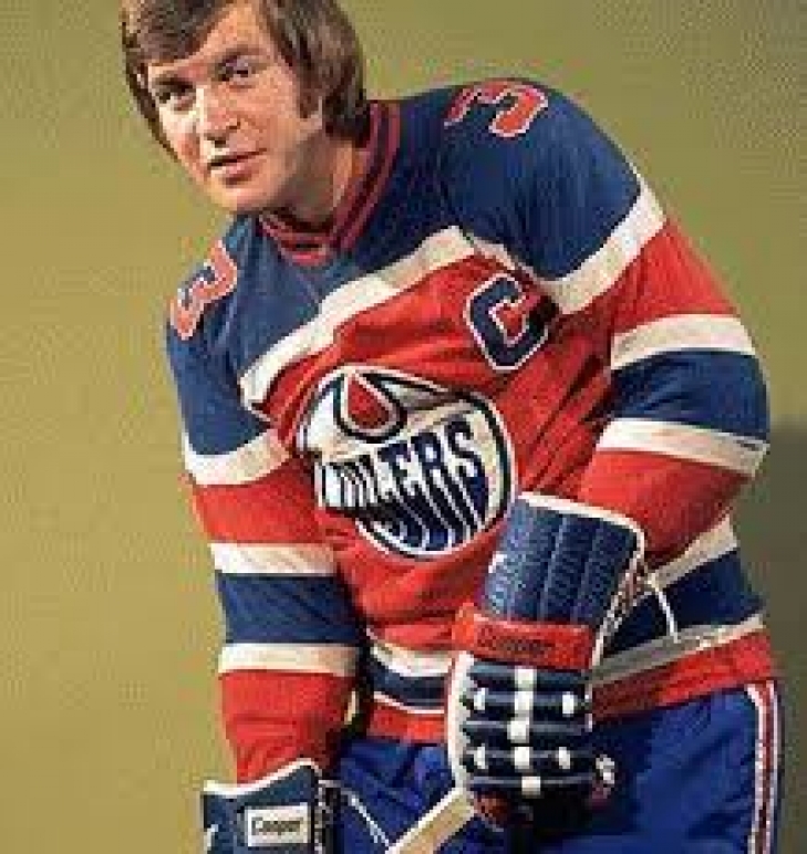 Al Hamilton Jersey - Edmonton Oilers 1975 WHA Throwback Hockey Jersey