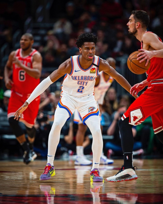 #50. Shai Gilgeous-Alexander, Oklahoma City Thunder