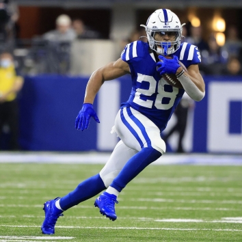 #98 Overall, Jonathan Taylor, Indianapolis Colts, #7 Running Back