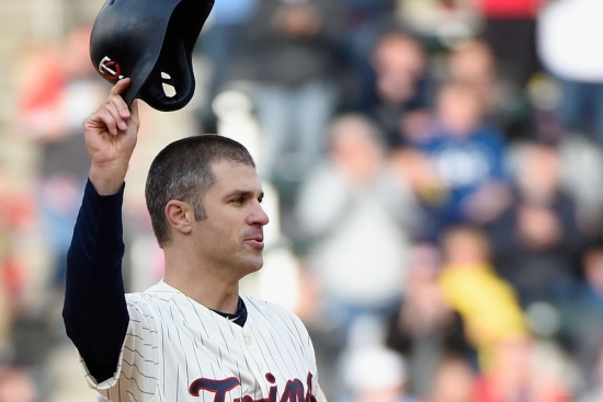 Joe Mauer&#039;s #7 Retired by the Twins