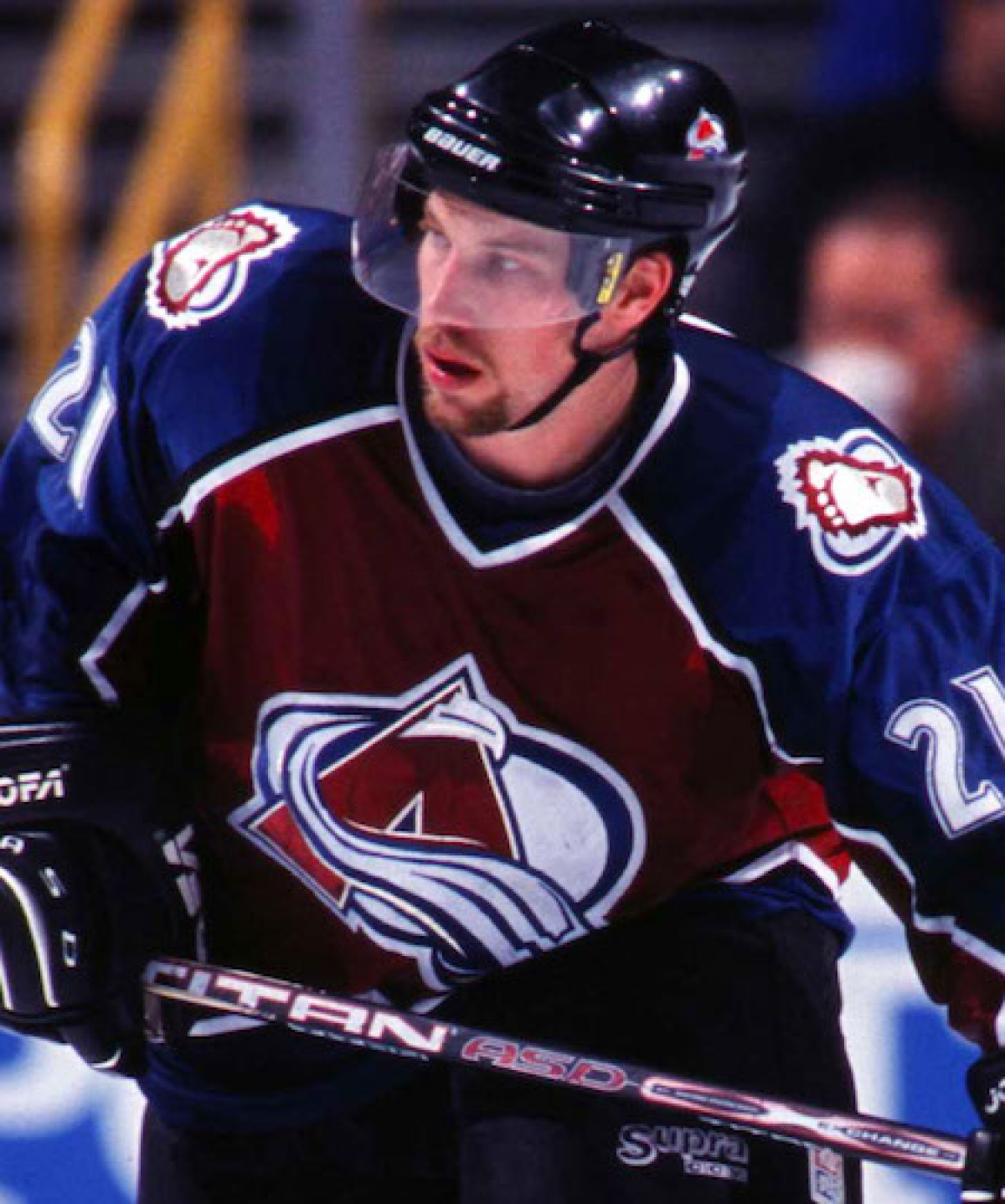 2001 Colorado Avalanche Peter Forsberg Stanley Cup Finals Hockey