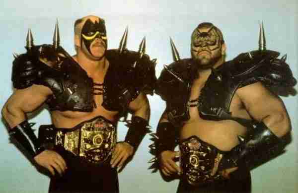 The Road Warriors (Hawk &amp; Animal) &amp; Paul Ellering