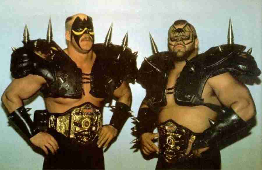 Not in Hall of Fame - The Road Warriors (Hawk & Animal) & Paul Ellering