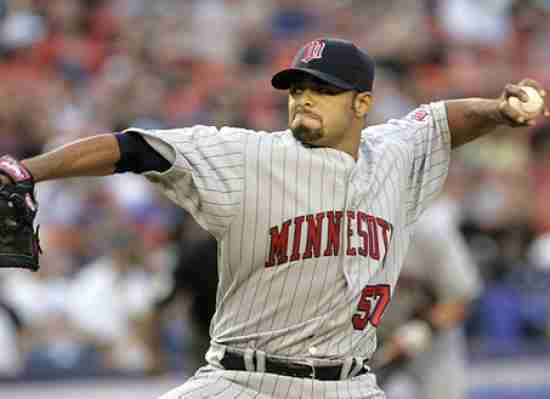 The Minnesota Twins to induct Johan Santana to their Hall of Fame.