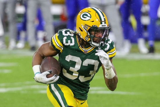 #110 Overall, Aaron Jones: Minnesota Vikings: #8 Running Back