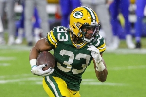 #115 Overall, Aaron Jones: Green Bay Packers, #9 Running Back