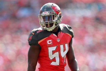 #55 Overall, Lavonte David, Tampa Bay Buccaneers Linebacker, #5 Defensive Lineman/Linebacker: Interior Lineman