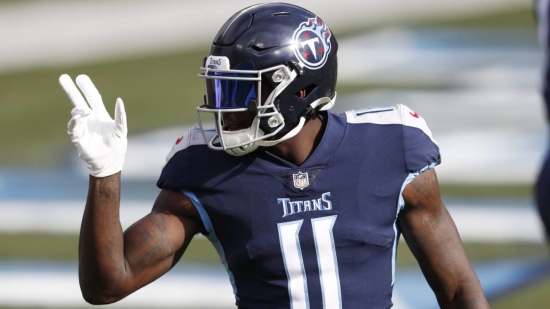 #141 Overall, A.J. Brown, Tennessee Titans, #18 Wide Receiver
