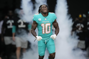 #8 Overall, Tyreek Hill, Miami Dolphins, #1 Wide Receiver