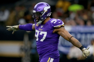 #117 Overall, Everson Griffen, Free Agent, Defensive End, #18 Defensive Lineman