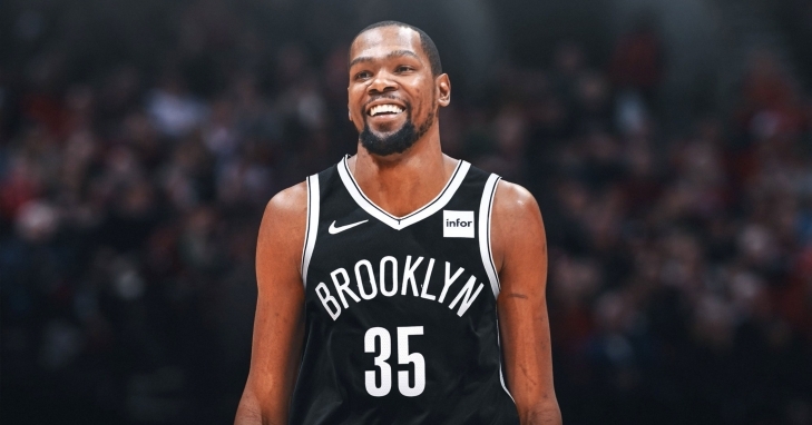 #2. Kevin Durant: Brooklyn Nets