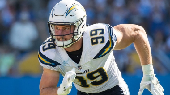 #51 Overall, Joey Bosa, Los Angeles Chargers, Defensive End, #9 Defensive Lineman