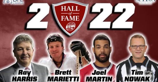 The ECHL Hall of Fame names their 2021 Class