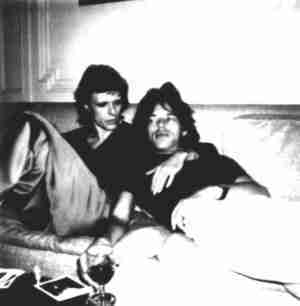 50.  Mick Jagger and David Bowie