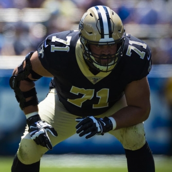 #72 Overall, Ryan Ramczyk, New Orleans Saints, Right Tackle, #12 Offensive Lineman
