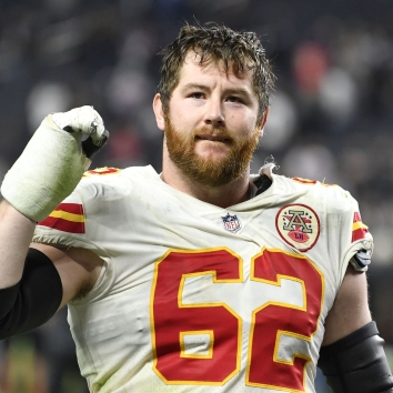 #75 Overall, Joe Thuney, Kansas City Chiefs, Left Guard, #13 Offensive Lineman