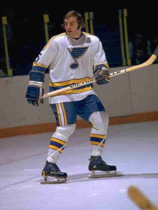 The St. Louis Blues retire Bob Plager&#039;s #5