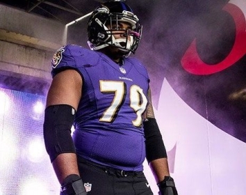#137 Overall, Ronnie Stanley, Baltimore Ravens, Offensive Tackle, #20 Offensive Lineman